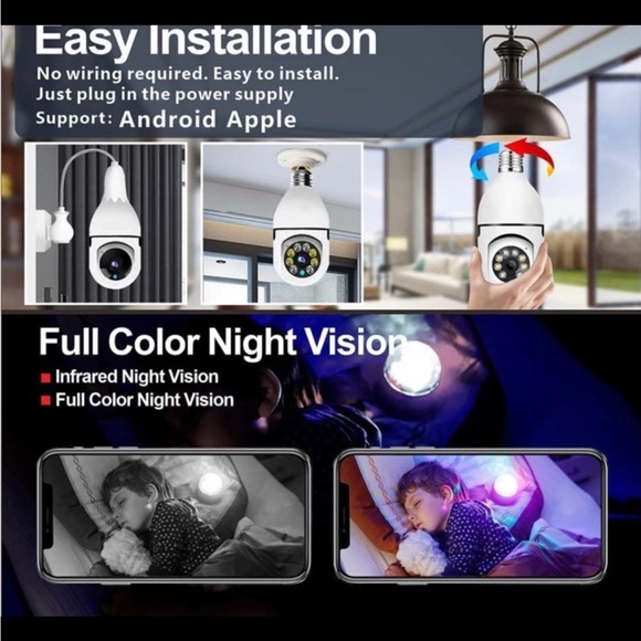 Lightbulb security camera - Picture 3 of 3